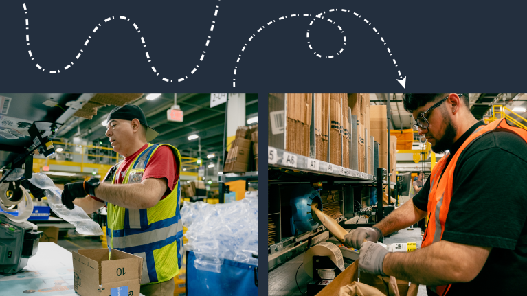 Amazon replaces 95% of plastic air pillows in delivery packaging, highlighting its commitment to reducing plastic waste and promoting sustainable shipping solutions.