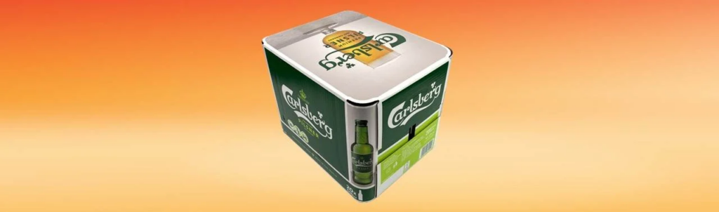 DS Smith partners with Carlsberg in Poland to introduce Round Wrap corners, reducing shrink film usage on pallets for a more sustainable packaging solution.